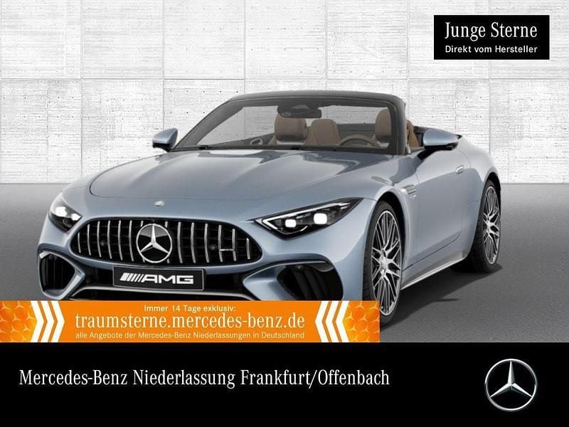 Blau Gebraucht 2024 Mercedes SL63 AMG Premium Plus Cabrio | 134.990 € (Superpreis) - Bild 1/3