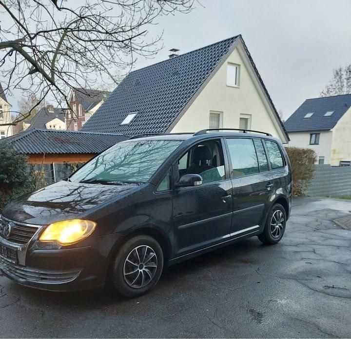 Gebraucht VW Touran 131 PS (96 kW) 2008 Beige Van / Kleinbus