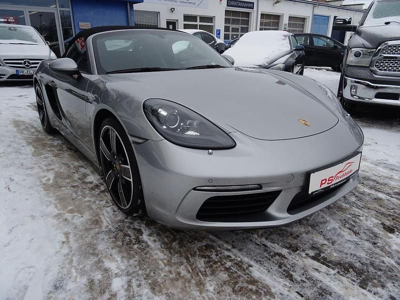 Gebraucht Porsche 718 Boxster 299 PS (219 kW) 2018 Silber Cabrio