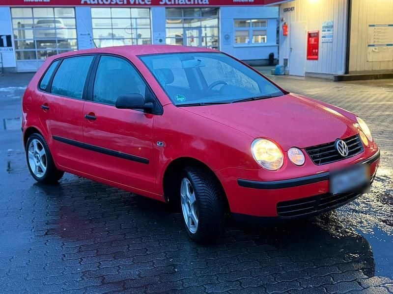 Rot Gebraucht 2003 VW Polo Kleinwagen | 750 € (Superpreis) - Bild 1/4