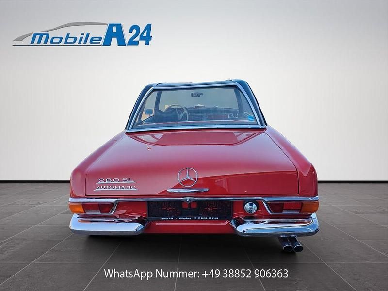 Gebraucht Mercedes SL280 170 PS (125 kW) 1968 Rot Cabrio