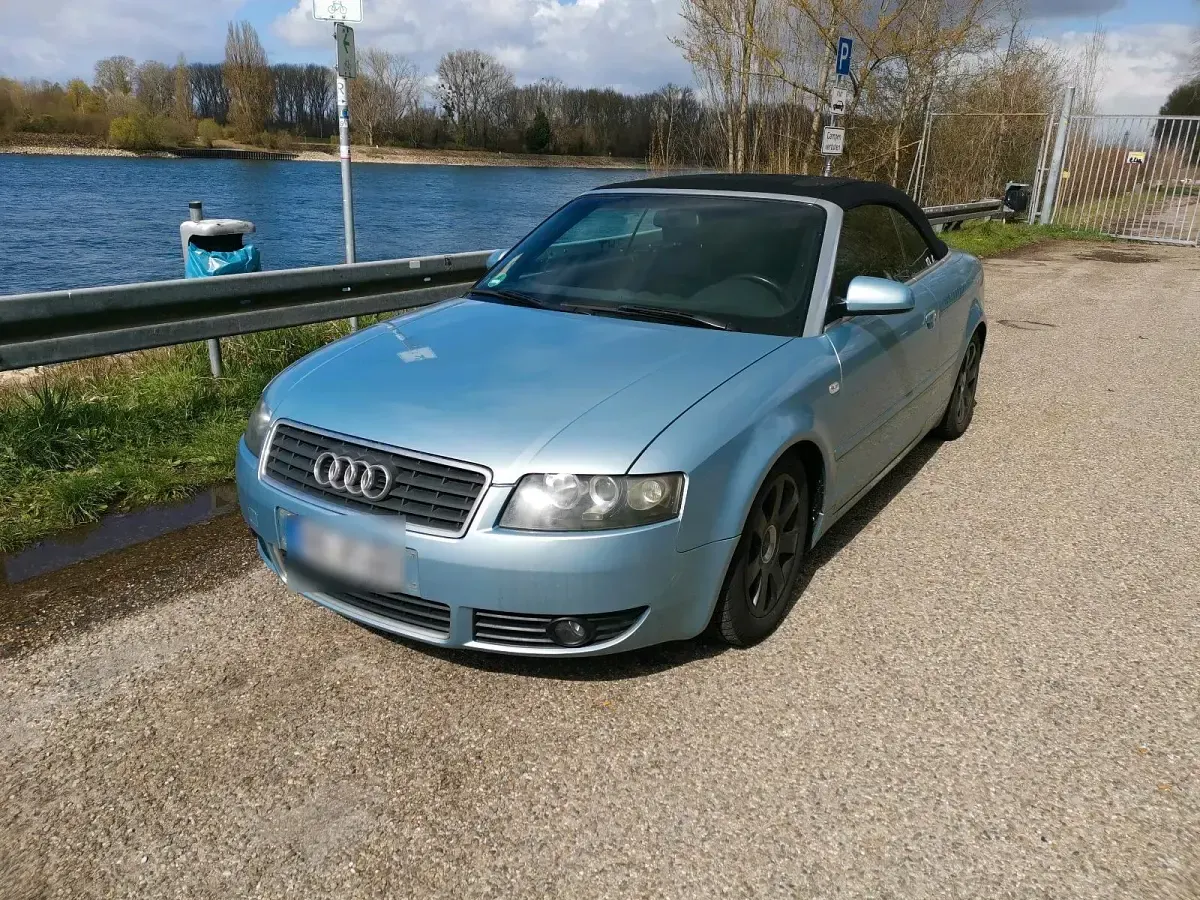 Gebraucht Audi A4 Cabriolet 170 PS (125 kW) 2002 Blau Cabrio