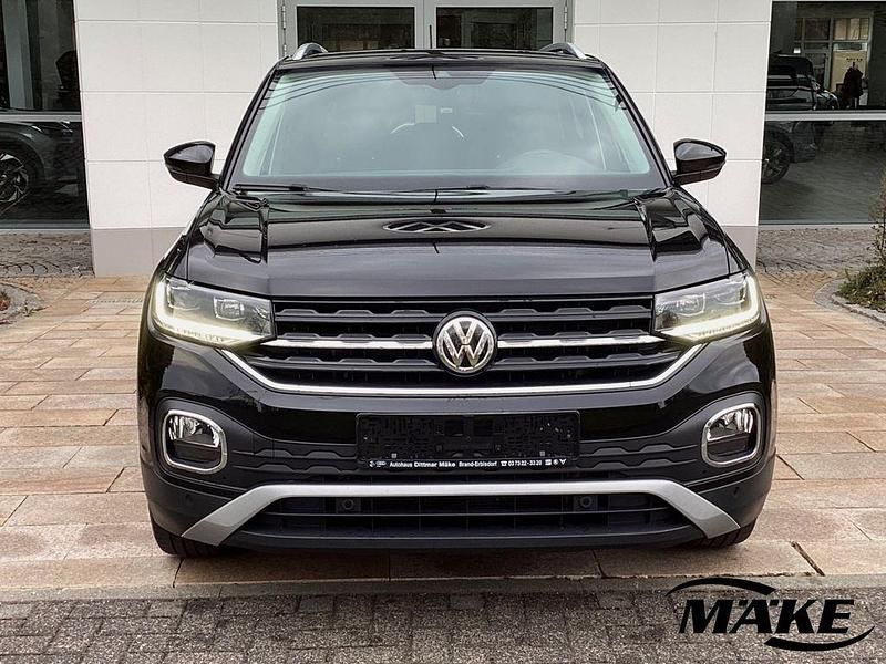 Gebraucht VW T-Cross Style 116 PS (85 kW) 2019 Deep black perleffekt (metallic) SUV