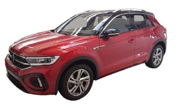 Rot Gebraucht 2024 VW T-Roc R-line SUV | 36.830 € (Fairer Preis) - Bild 1/3