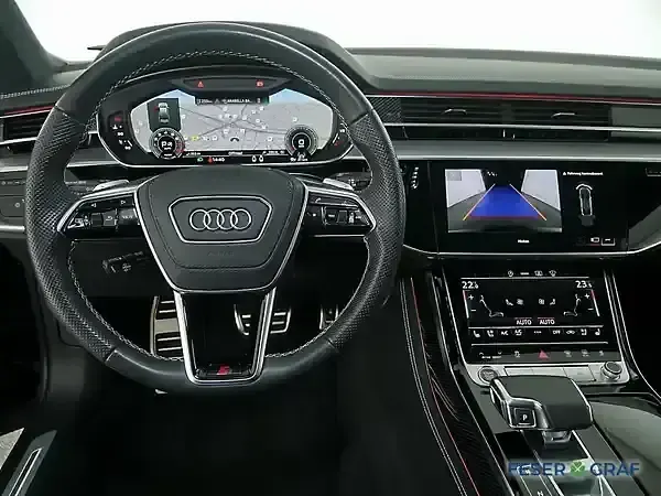 Gebraucht Audi A8 Ambiente 460 PS (338 kW) 2023 Mythosschwarz metallic Limousine