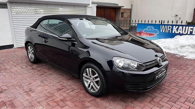 Gebraucht VW Golf Cabriolet 105 PS (77 kW) 2012 Schwarz Cabrio