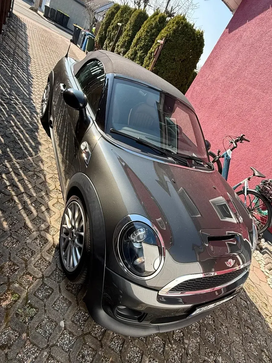 Brugt Mini John Cooper Works Cabriolet 184 HK (135 kW) 2012 Grå Cabriolet