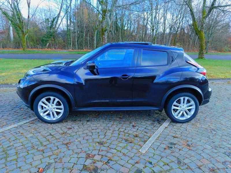 Gebraucht Nissan Juke Acenta 117 PS (86 kW) 2015 Garnet black (m) SUV