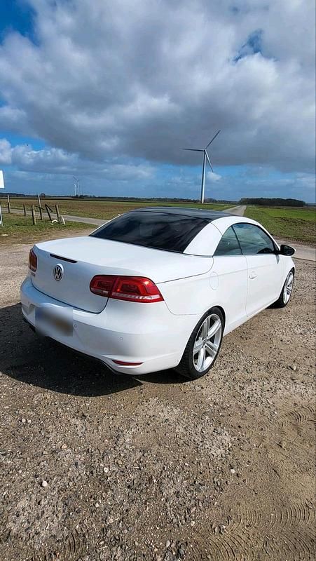 Gebraucht VW Eos 140 PS (102 kW) 2012 Weiß Cabrio