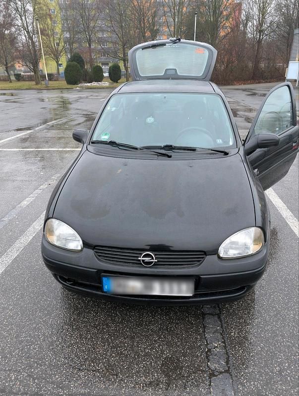 Schwarz Gebraucht 1999 Opel Corsa Edition Kleinwagen | 550 € (Superpreis) - Bild 1/4