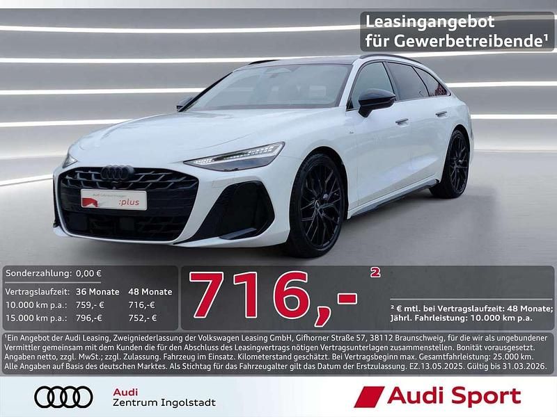 Gletscherweiß metallic Gebraucht 2025 Audi A6 Edition .1 Kombi | 71.950 € - Bild 1/3