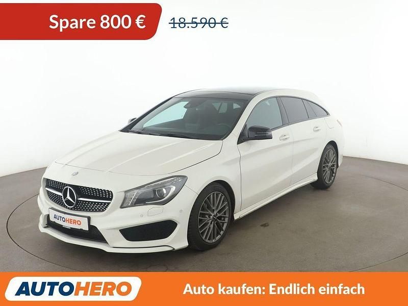 Weiß Gebraucht 2016 Mercedes CLA200 AMG line Limousine | 17.790 € (Fairer Preis) - Bild 1/3