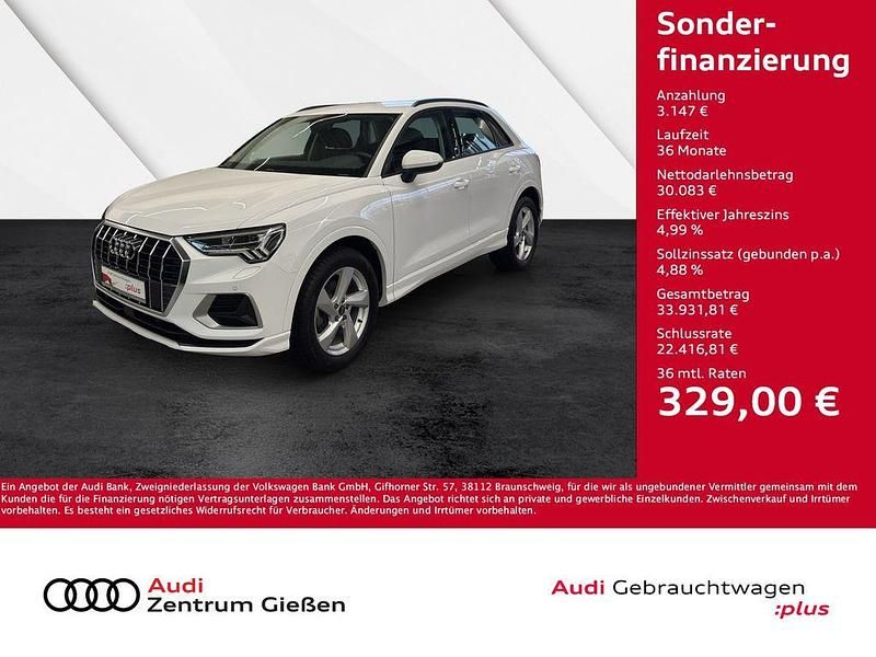 Gebraucht Audi Q3 Advanced 150 PS (110 kW) 2024 Weiß SUV