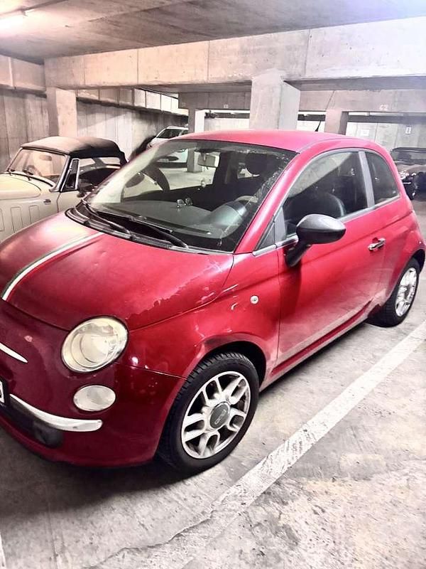 Rot Gebraucht 2009 Fiat 500 Pop Limousine | 2.800 € (Superpreis) - Bild 1/4