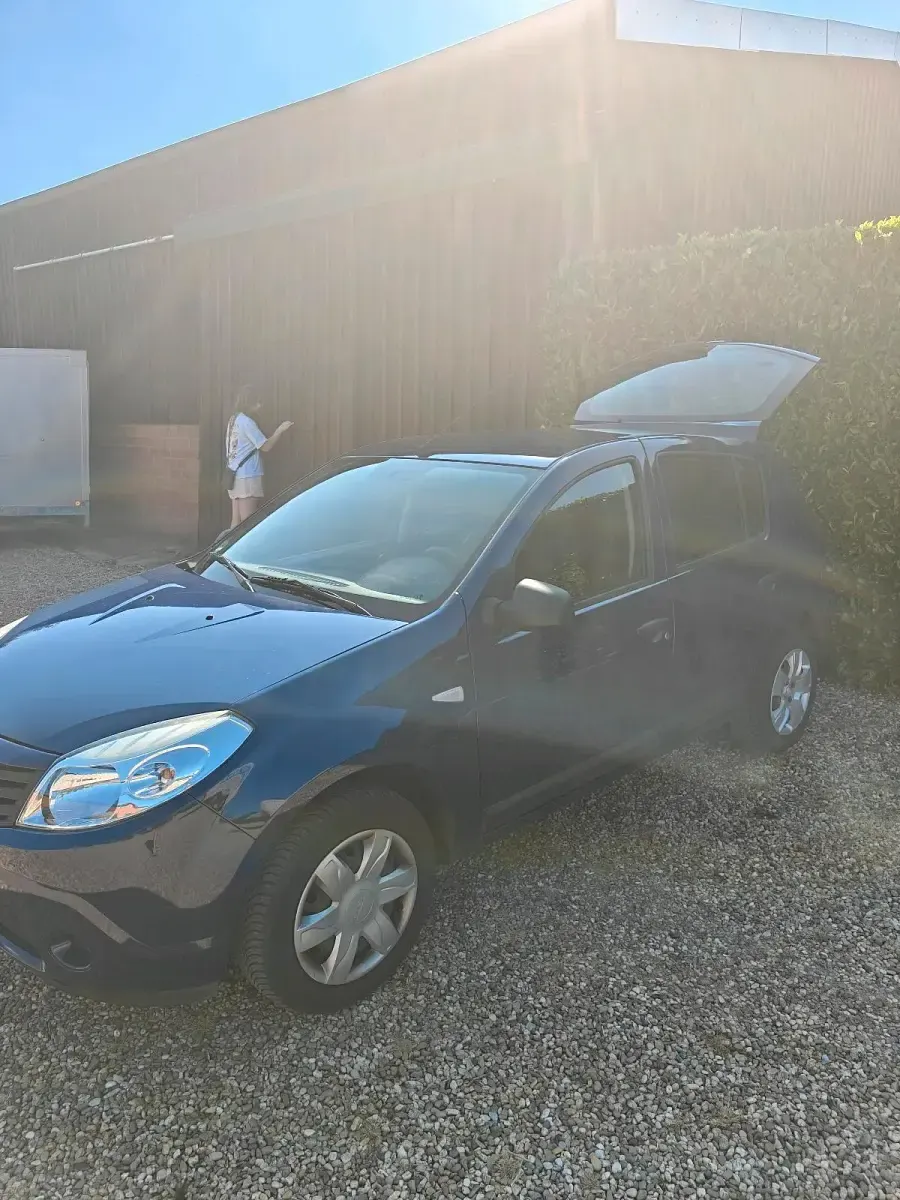 Gebraucht Dacia Sandero 75 PS (55 kW) 2009 Blau Kleinwagen
