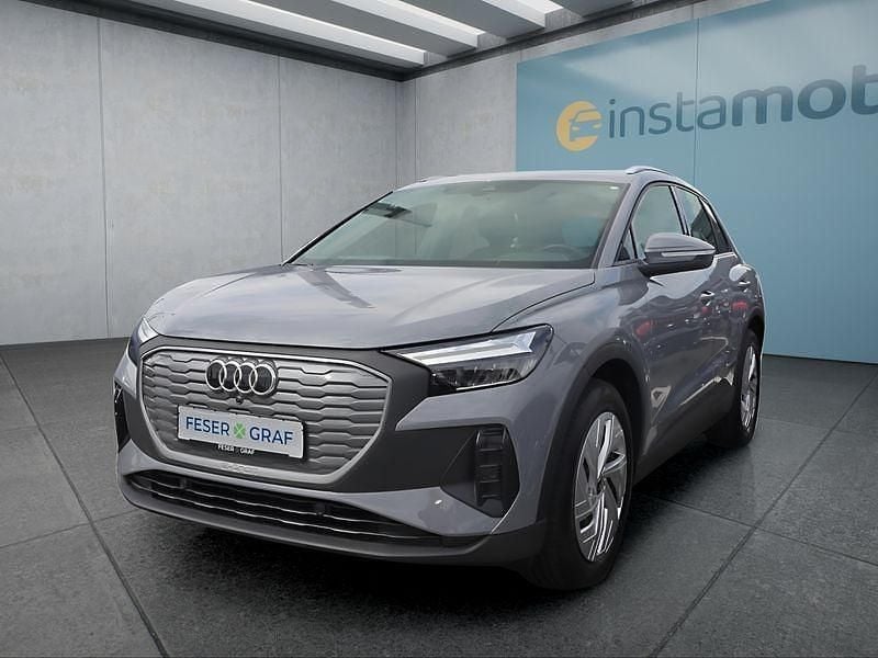 Grau Gebraucht 2023 Audi Q4 e-tron SUV | 25.199 € (Superpreis) - Bild 1/4
