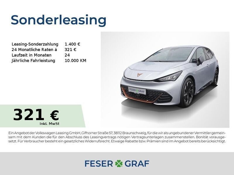 Silber Neu 2025 Cupra Born Kleinwagen | 38.990 € (Guter Preis) - Bild 1/4