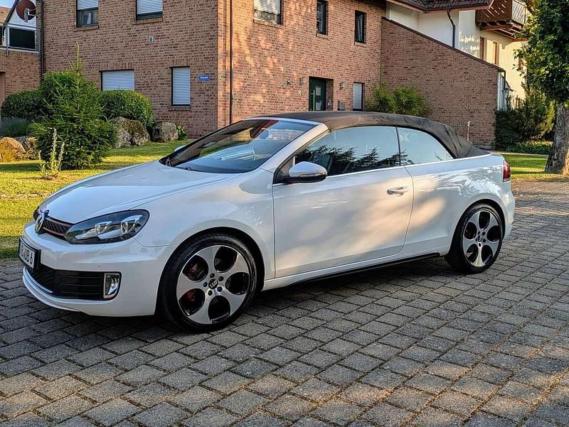 Weiß Gebraucht 2012 VW Golf Cabriolet GTI Cabrio | 14.800 € (Fairer Preis) - Bild 1/4