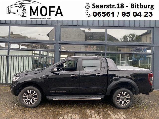 Schwarz Gebraucht 2021 Ford Ranger Wildtrack Abholung | 29.950 € (Superpreis) - Bild 1/4