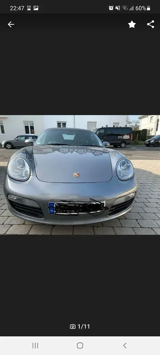 Begagnad Porsche Boxster 239 HK (175 kW) 2005 Silver Cab