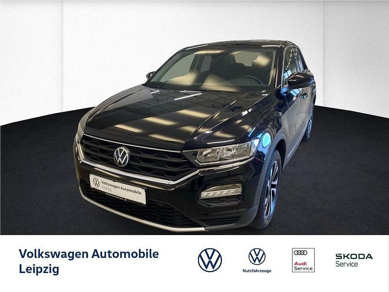 Schwarz Gebraucht 2022 VW T-Roc Active SUV | 19.460 € (Fairer Preis) - Bild 1/3