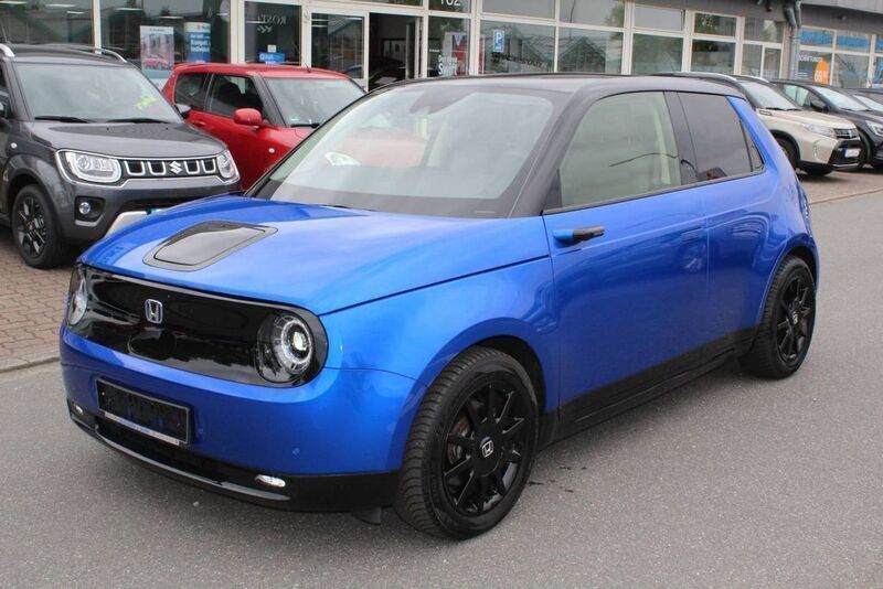 Blau Gebraucht 2022 Honda e Kleinwagen | 15.980 € (Superpreis) - Bild 1/4