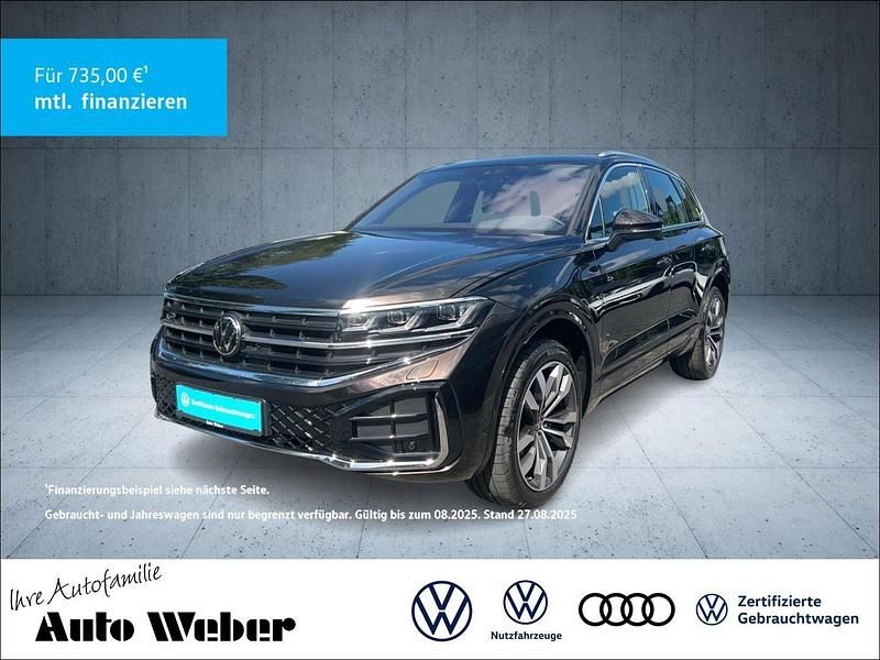 Braun Gebraucht 2024 VW Touareg R-line SUV | 65.880 € (Etwas zu teuer) - Bild 1/4