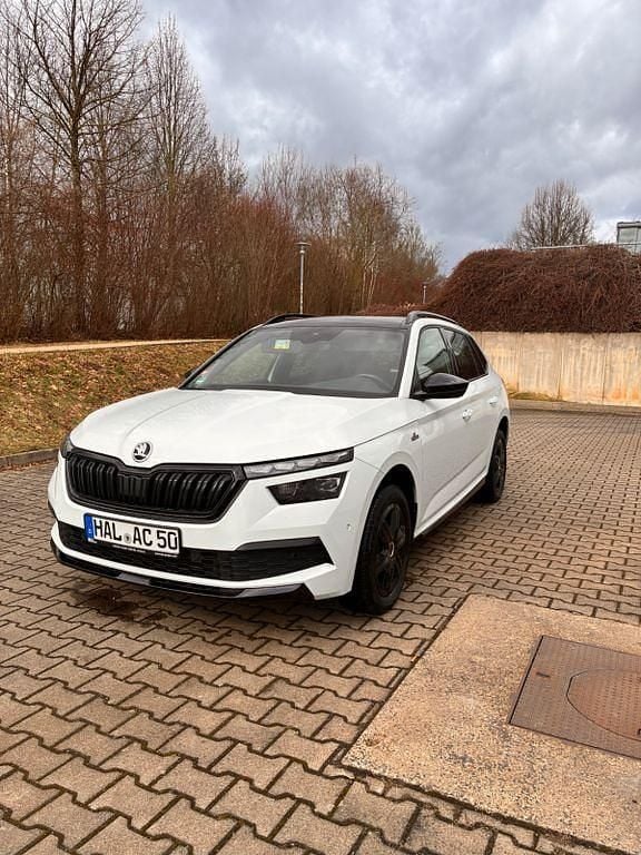 Gebraucht Skoda Kamiq Monte Carlo 116 PS (85 kW) 2020 Weiß SUV
