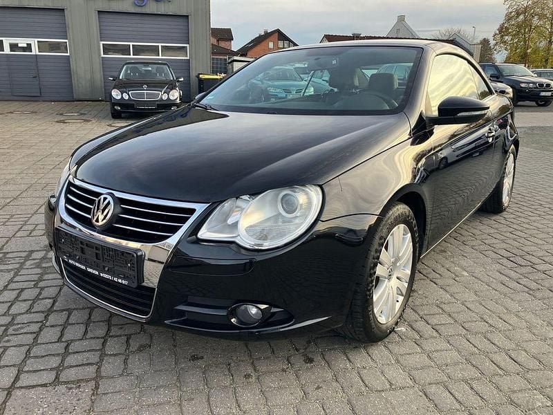 Schwarz Gebraucht 2009 VW Eos Cabrio | 5.950 € (Guter Preis) - Bild 1/4