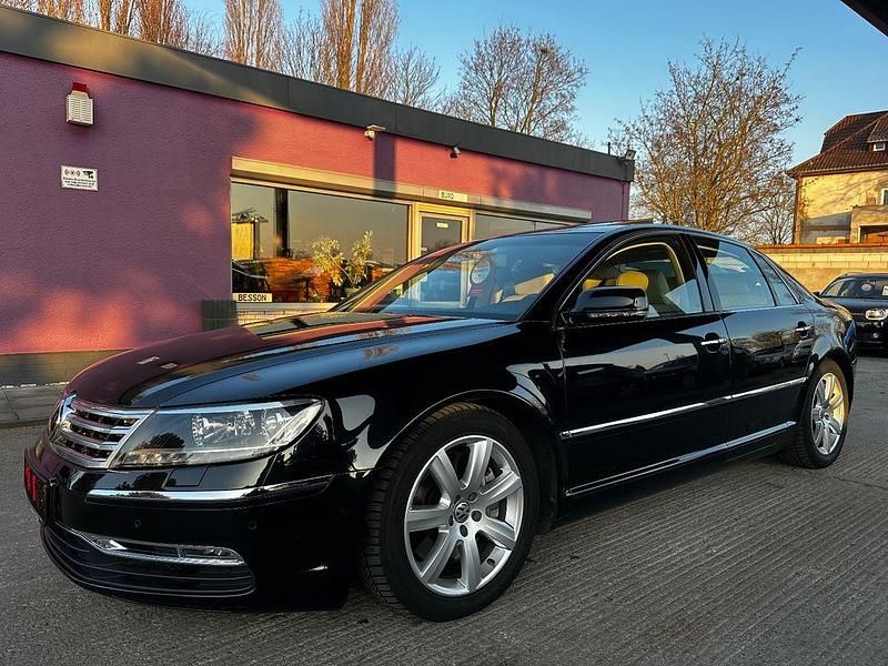 Schwarz Gebraucht 2012 VW Phaeton Limousine | 14.990 € (Teuer) - Bild 1/4