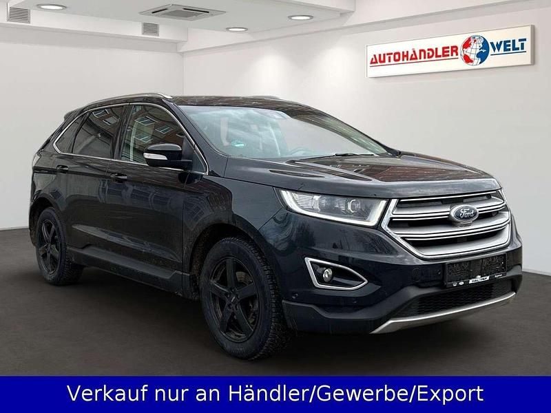 Gebraucht Ford Edge Titanium 209 PS (153 kW) 2017 Schwarz SUV