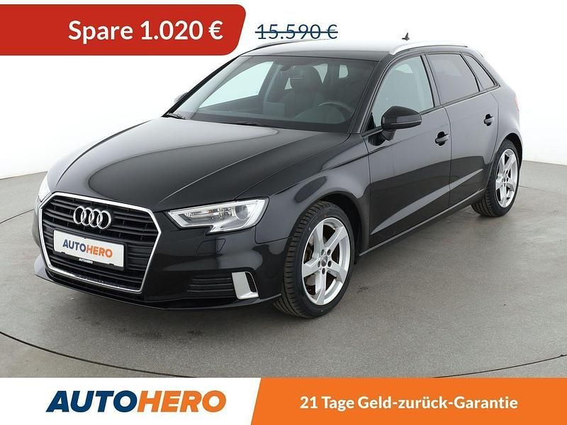 Schwarz Gebraucht 2018 Audi A3 Sport Limousine | 14.240 € (Guter Preis) - Bild 1/3