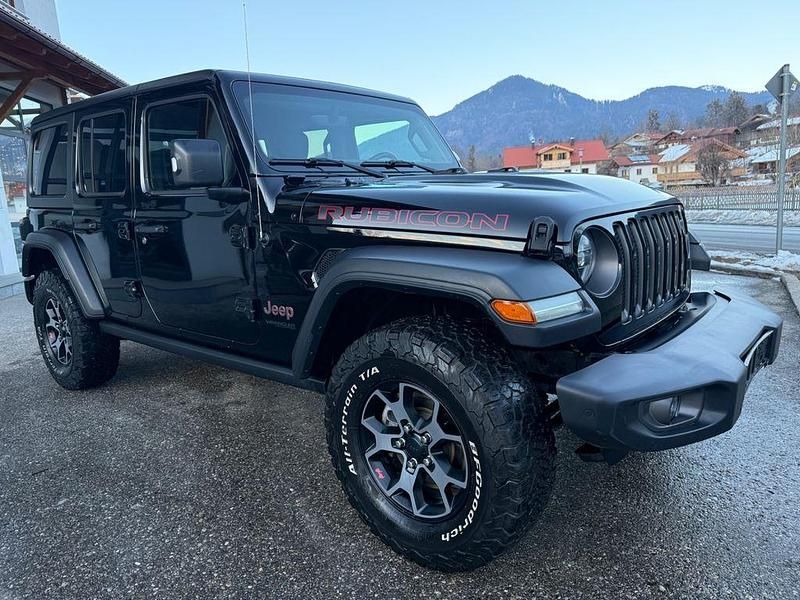 Gebraucht Jeep Wrangler Rubicon 200 PS (147 kW) 2018 Schwarz SUV