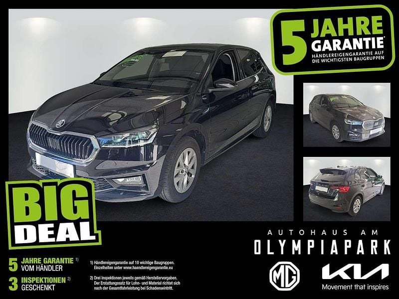 Gebraucht Skoda Fabia Style 95 PS (69 kW) 2022 Schwarzmagic perleffekt Kleinwagen