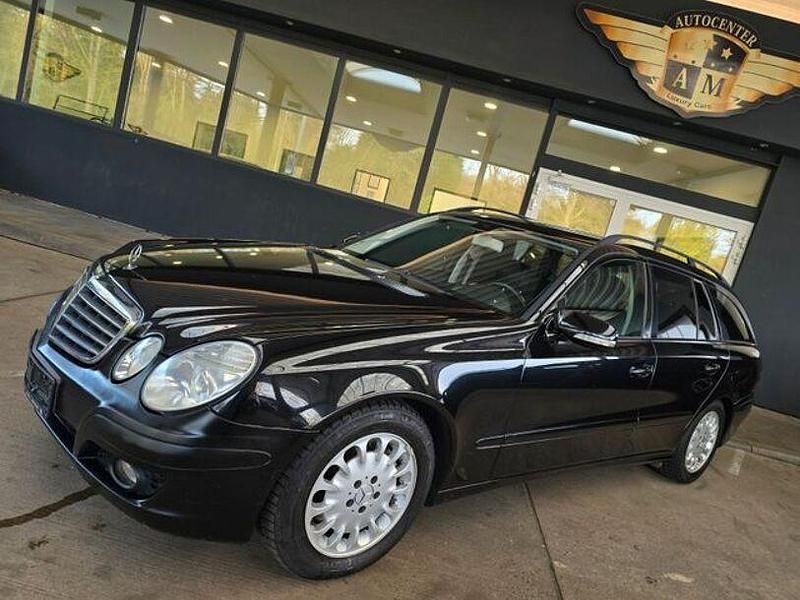 Gebraucht Mercedes E200 200 PS (147 kW) 2007 Obsidianschwarz  metalliclack (metallic) Kombi