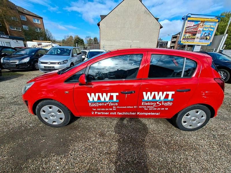 Gebraucht Opel Corsa Selection 69 PS (50 kW) 2012 Rot Kleinwagen