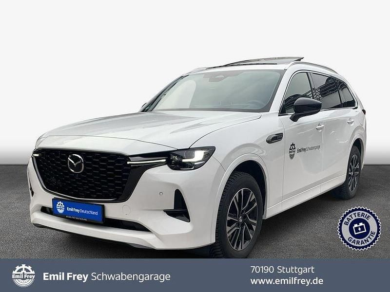 Weiß Gebraucht 2024 Mazda CX-80 Homura-Line SUV | 53.100 € (Fairer Preis) - Bild 1/3