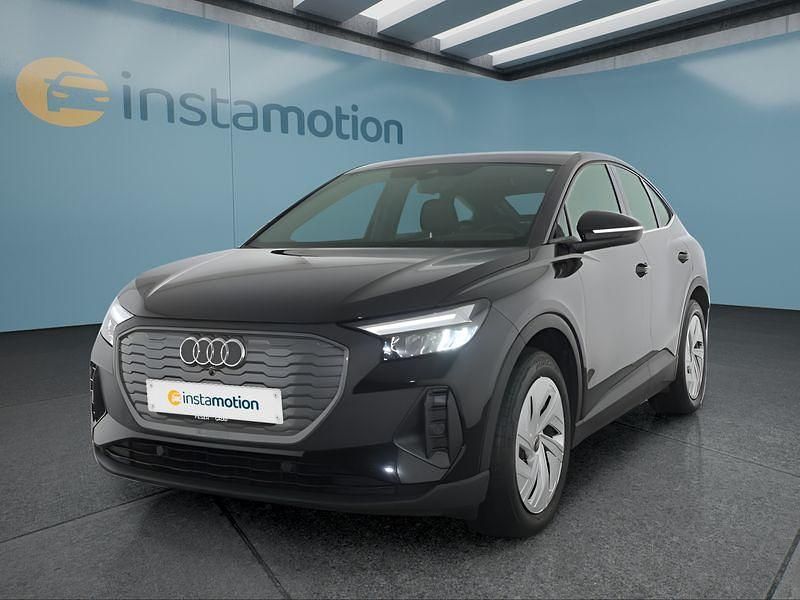 Schwarz Gebraucht 2022 Audi Q4 Sportback e-tron SUV | 23.880 € (Superpreis) - Bild 1/4
