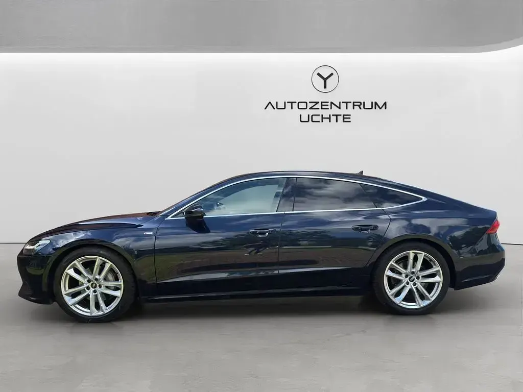 Gebraucht Audi A7 Sportback S-Line 245 PS (180 kW) 2021 Blau Kleinwagen