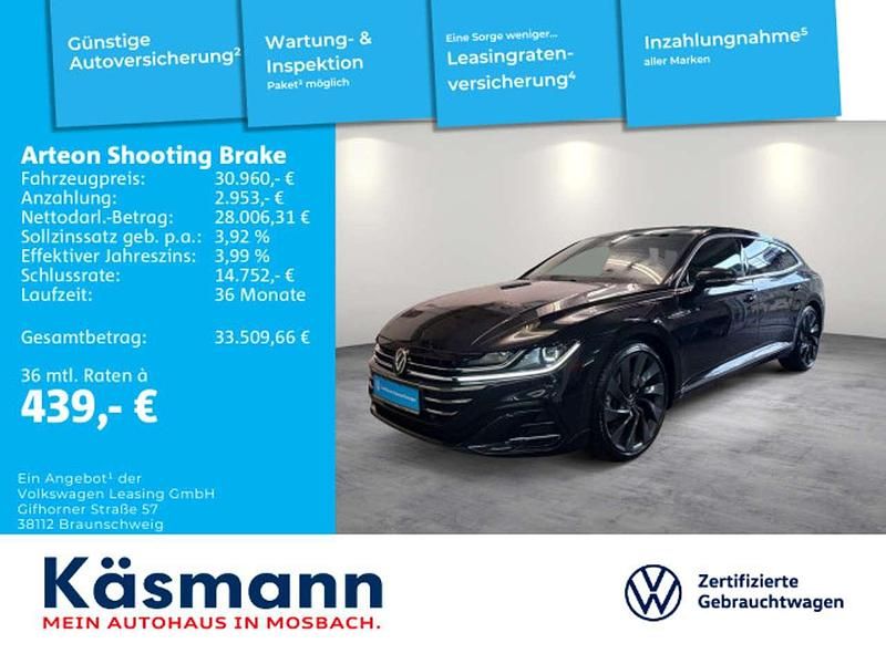 Deep black perleffekt Gebraucht 2022 VW Arteon R-line Kombi | 30.960 € (Guter Preis) - Bild 1/2