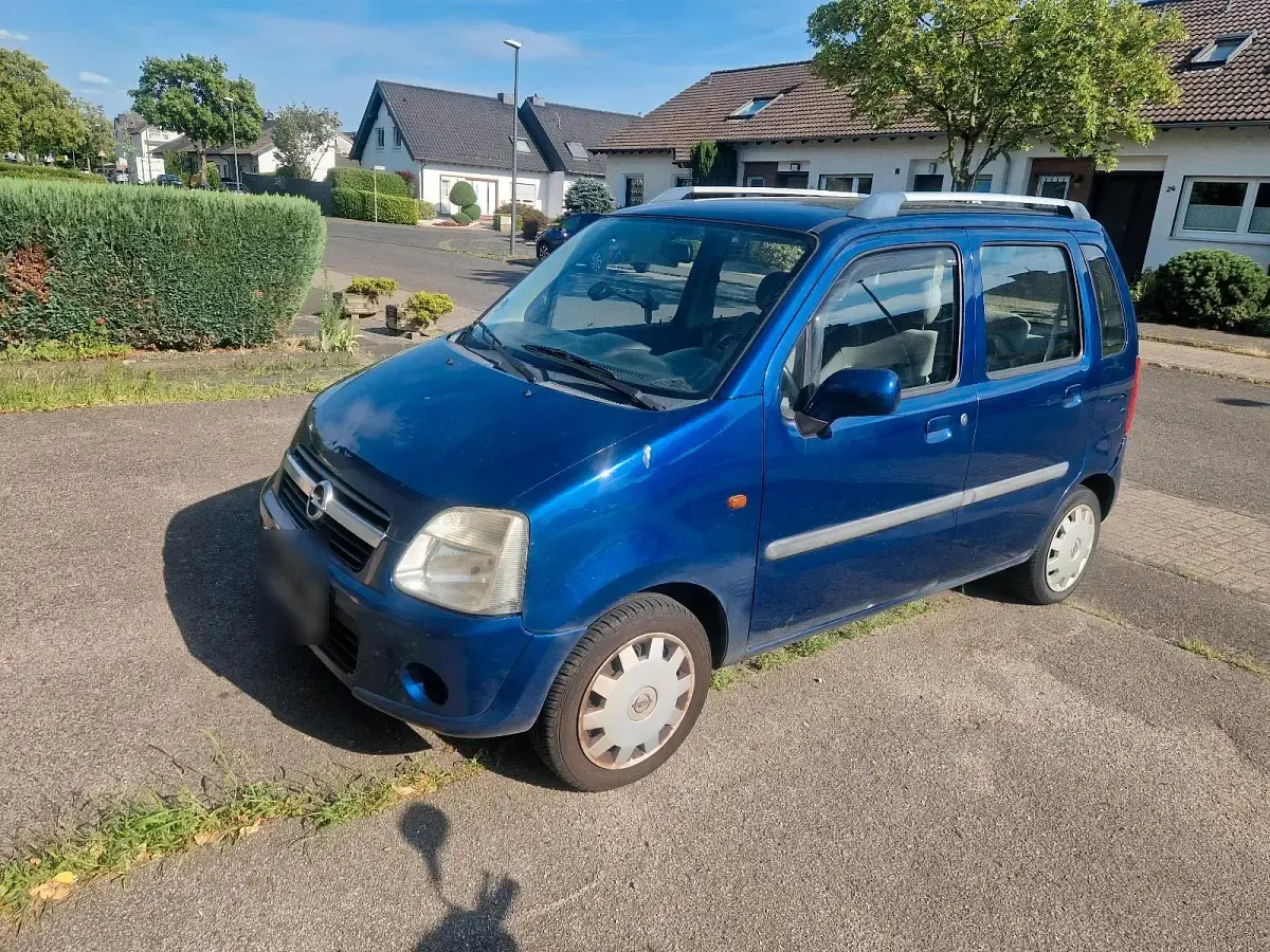 Gebraucht Opel Agila 60 PS (44 kW) 2005 Blau Van / Kleinbus