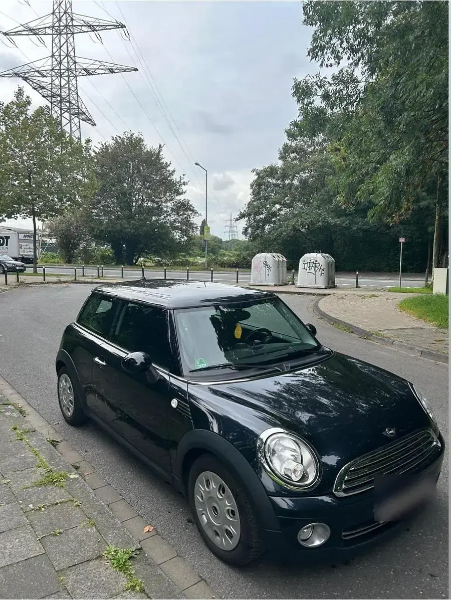 Gebraucht Mini ONE 95 PS (69 kW) 2008 Schwarz Kleinwagen