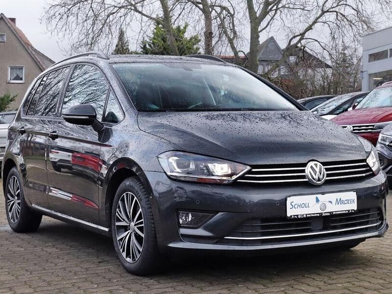 Gebraucht VW Golf Sportsvan Allstar 150 PS (110 kW) 2017 Grau Van / Kleinbus