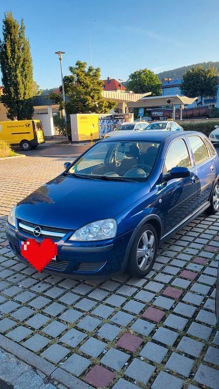 Schwarz Gebraucht 2005 Opel Corsa Limousine | 1.100 € (Guter Preis) - Bild 1/2