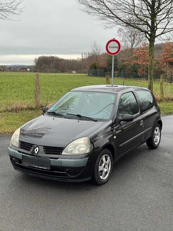 Schwarz Gebraucht 2004 Renault Clio II Kleinwagen | 1.149 € (Guter Preis) - Bild 1/4