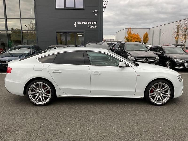 Gebraucht Audi A5 Sportback S-Line 150 PS (110 kW) 2015 Weiß Kleinwagen