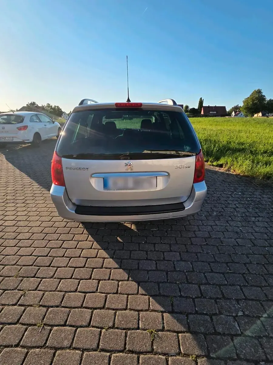 Gebraucht Peugeot 307 109 PS (80 kW) 2002 Silber Kombi