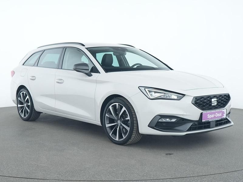 Gebraucht Seat Leon FR 150 PS (110 kW) 2022 Candy weiss Kombi
