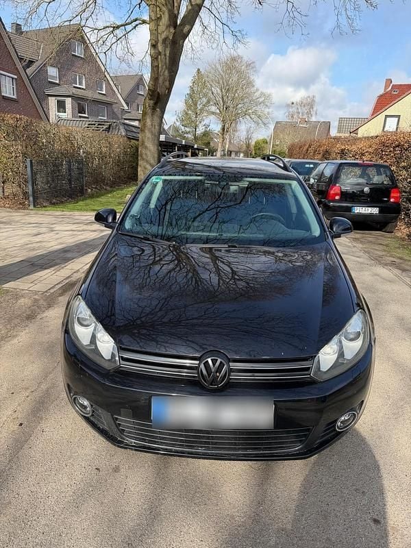 Gebraucht VW Golf VI 140 PS (102 kW) 2010 Schwarz Kleinwagen