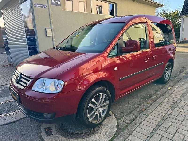 Gebraucht VW Caddy Life 109 PS (80 kW) 2007 Rot Van / Kleinbus